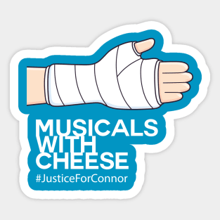 Musicals w/ Cheese -- Dear Evan Hansen T-Shirt Sticker